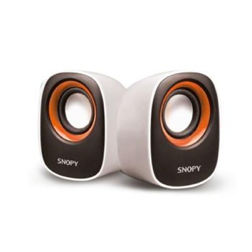 Snopy SN-120 Beyaz Sarı Usb Speaker