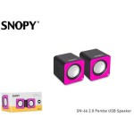 Snopy SN-66 2.0 Pembe USB Speaker