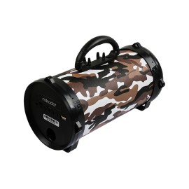Mikado MD-BT30 Kahverengi Kamuflaj Desenli Bluetooth AUX+USB+SD Kartlı Speaker