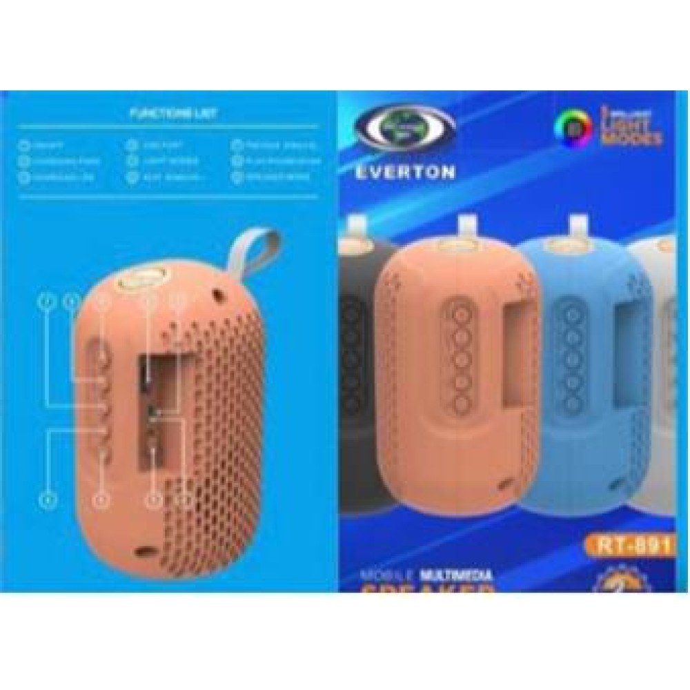 Everton Rt-891  Bluetooth Usb-Tf-Aux Ses Bombası