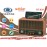 Everton Rt-834 Bluetooth Radyo-TF card-usb-Kumandalı Nostaljik Radyo Solar Güneş Panelli