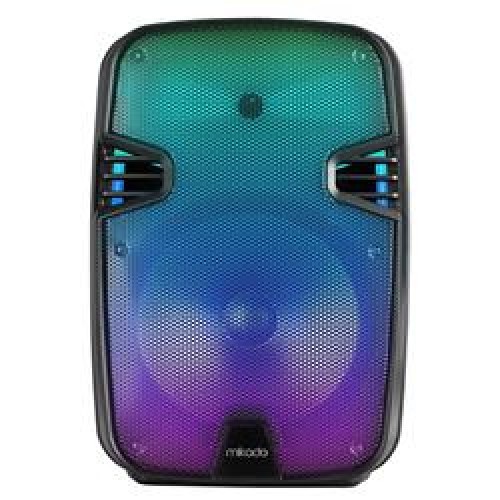 Mikado MD-BT609 20W Siyah USB-BT-TF-TWS Kablosuz Mikrofonlu Toplantı-Parti Hoparlörü