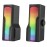 Rampage Arty X13 2.0 Bluetoothlu Rms 3W-2 RGB Işıklı Multimedia Usb 5V 45dB Gaming Oyuncu Speaker