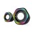 Mikado MD-176 2.0 3W-2 Siyah RGB Aydınlatmalı USB + 3.5mm USB 5V Speaker Hoparlör