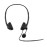 HP 428H5AA USB-G2 Stereo Kablolu Mikrofonlu Kulak Üstü Kulaklık Siyah