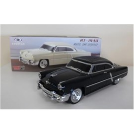 EVERTON RT-1940  Siyah Arabalı  Bluetooth Fm-Usb-Tf-Aux Şarjlı Nostaljik Radyo
