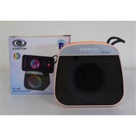 Everton Rt-330 Bluetooth Usb-Tf-Aux Şarjlı Ses Bombası RGB