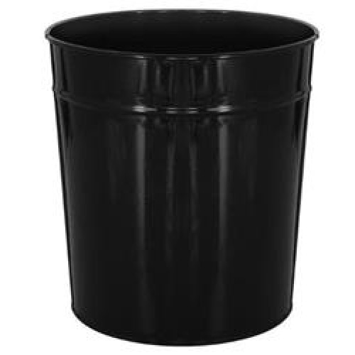 Mimaks Metal Siyah D 1 Çöp Kovası
