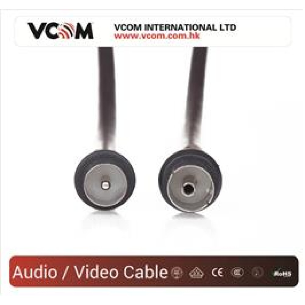 Vcom CV602-B 3mt Analog Siyah Tv Uzatma