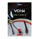 Vcom Usb 2.0 2-Mini Usb 5Pin Black 0.3M
