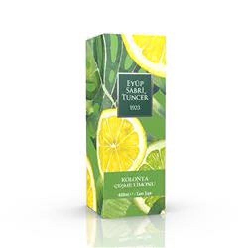 Eyüp Sabri Tuncer 400ml Cam Çeşme Limonu Kolonyası