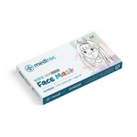 Mediroc (Wexta) (Kız-Erkek) Beyaz STL3PLY Melt Blown Koruyucu Çocuk  Maskesi 10lu