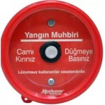 Cebi Yangın Muhbir Camlı 2li 