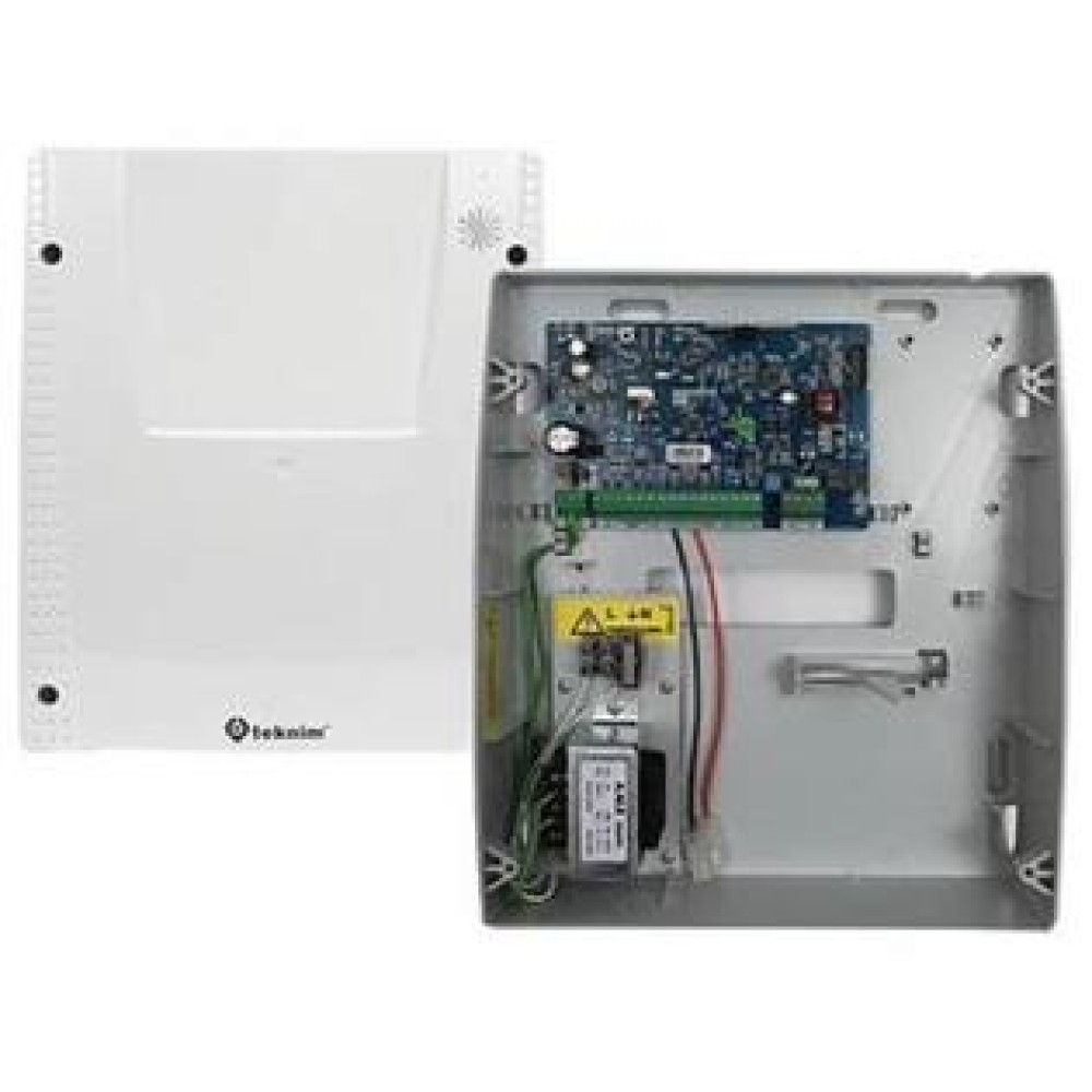 Teknim TSP-5334 Ethernet Li 4+4 Zonlu Alarm Paneli, Keypad Hariç