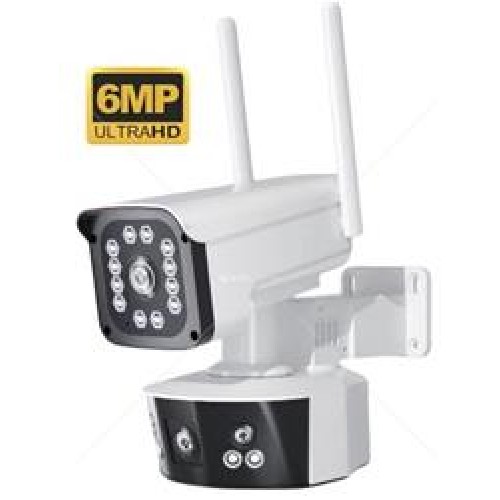 OKam O-KAM-3920 6MP 4G SOLAR Dual Lens PTZ Kamera