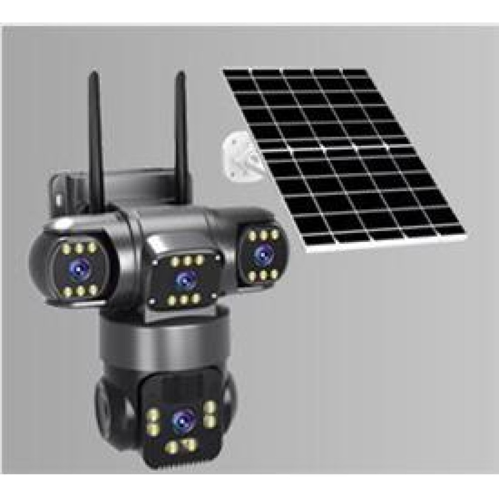 Okam O-KAM 6060 4G 6MP Dual Lens - Solar Panel - Sim Kart Destekli - PTZ Kamera