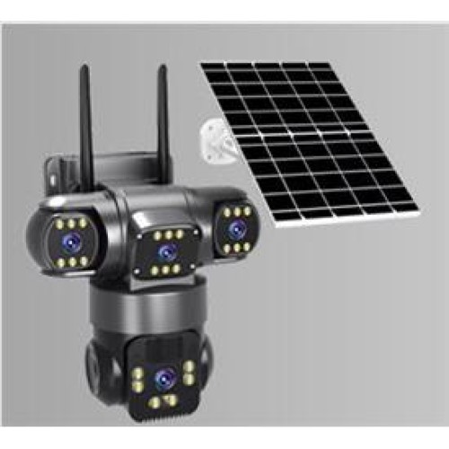 Okam O-KAM 6060 4G 6MP Dual Lens - Solar Panel - Sim Kart Destekli - PTZ Kamera