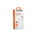 Hytech HY-X893 3m 2.4A Usb to Micro Usb Beyaz Data + Sarj Kablosu