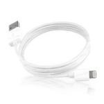 Dark DK-AC-IPCB100LT 1mt Beyaz iPad-mini iPad-iPhone5 Lightning 8pin Uyumlu USB Şarj Kablosu 