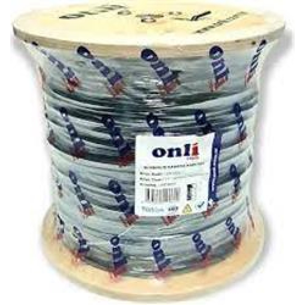 Onli ON-5001 2+1 1x0,50 mini Coax 2x0,50mm 500 metre CCA Kamera Kablosu
