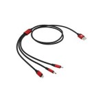 Frisby Fa-7544SC TPE Soft USB2.0 Çoklu Şarj Kablo