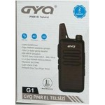 GYQ-QG1 PMR El Telsizi 10 Km Mesafeli Siyah Tekli Paket