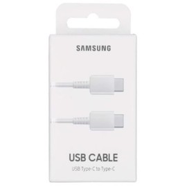Samsung EP-DA705 Type-C To Type-C 25W Data ve Şarj Kablo Beyaz 