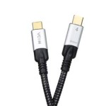 Vcom CU560-1.2 Type-C to Type-C 1,2m 40Gbps USB4 5A Şarj Kablosu