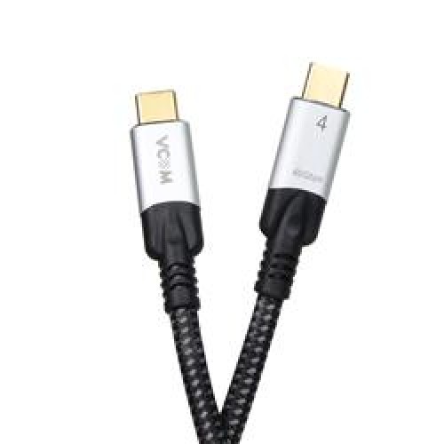 Vcom CU560-1.2 Type-C to Type-C 1,2m 40Gbps USB4 5A Şarj Kablosu