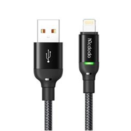 MCDODO CA-2700 iPhone Lightning Şarj Ve Data Kablosu 1.2m Siyah