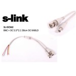 S-link SL-DC562 bnc+dc 5.5-2.1 0.30cm dc 10 paket 