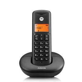 Motorola E201 Siyah HF Handsfree Telsiz Dect Telefon 