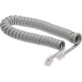 Spiral Gri Kordon 30cm Pluglu Ahize Kordonu