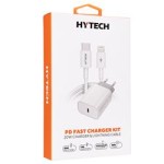 Hytech HY-XE40PD PD Kablo Seti 1PD 20W Hızlı Ev Şarj Adaptör