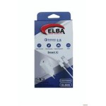 Elba ELB05-PD-25WIOS Beyaz 25W Usb-c Ev Şarj Kafa+1mt Type-c To Lightnıng Kablo PD3.0-QC4.0 Hızlı Ş 