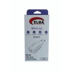 Elba ELB02-20WPD Beyaz 20W USB-C Şarj Kafa PD 3.0-QC4.0(Akıllı Koruma-Hızlı Şarj-Isıya Dayanıklı)