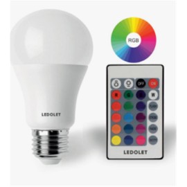 Panther Led Ampul Kumandalı 9w RGB