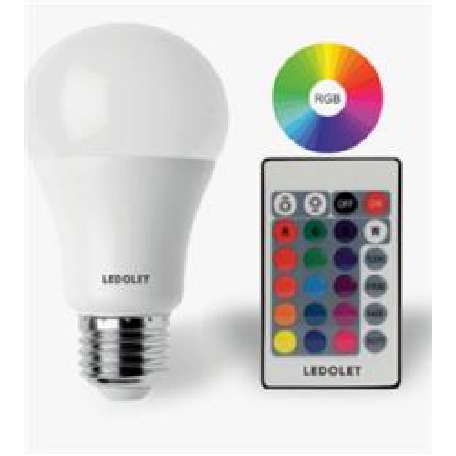 Panther Led Ampul Kumandalı 9w RGB