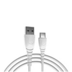 Hytech HY-XTK30 2.4A Type-C 90cm Beyaz Hızlı Şarj Kablosu