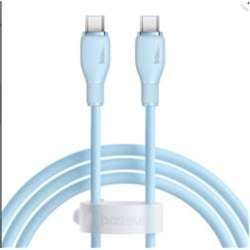 Baseus Pudding USB-A Light 2.4A Kablo 1.2m Mavi (P10355700311-00)