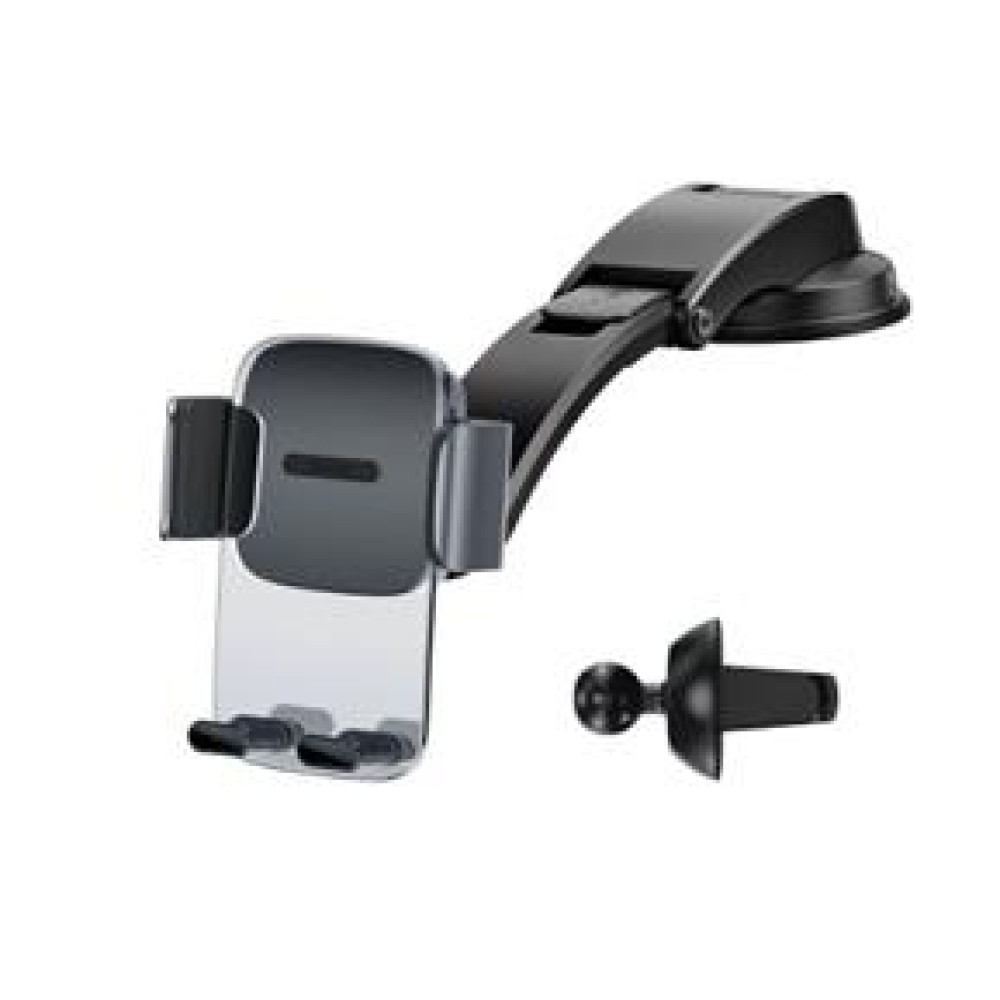 Baseus Easy Center Araç Telefon Tutucu Set Siyah (SUYK000001)