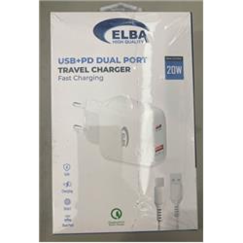 ELB44 ELBA 20W 2Lİ PD+USB TYPE-C SET