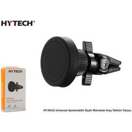 Hytech HY-XH15 Universal Ayarlanabilir Siyah Mıknatıslı Araç Telefon Tutucu