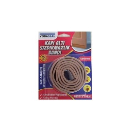Vodaseal Sw-002 Kapı Altı Sızdırmazlık Bandı Kahverengi 40mmX110cm