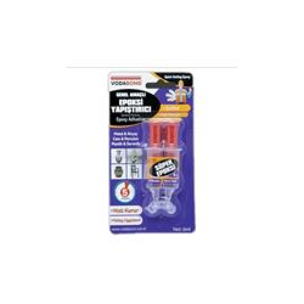 Vodaband 6gr Şırınga Süper Epoxy Şeffaf