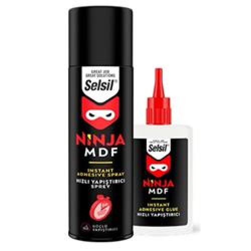 Selsil 400ml  100gr Hızlı Yapıştırıcı Ninja Mdf 