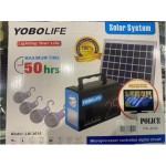 Polıce Pk-4000 Solar Enerjili 4 Adet Led Ampül Lityum Pil (25200Mah) 12V (Araç Tv Ve Buzdolabı) 