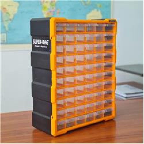 Asrın Asr-6000 60lı  Büyük Monoblok Çekmece (38,1x15,7x47,5 cm)