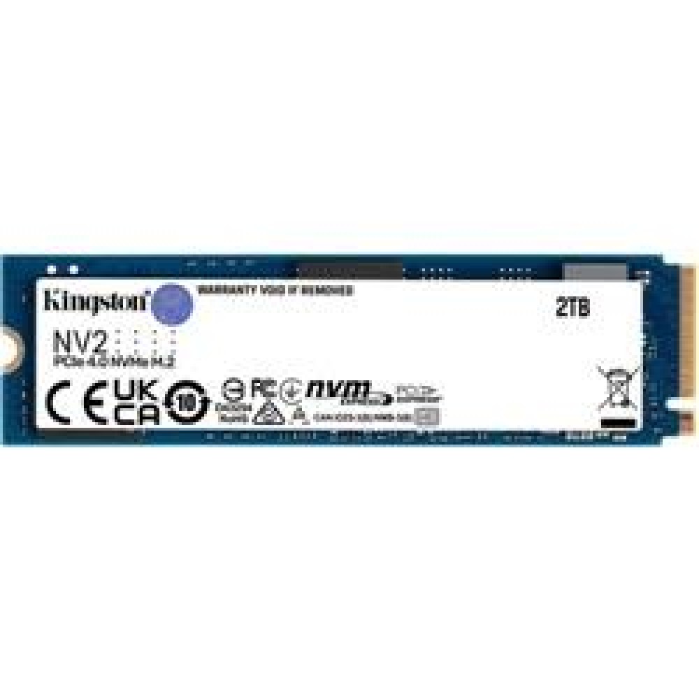 Kingston 2TB SNV2S-2000G 3500-2100MB-s PCIe NVMe M.2 SSD Disk