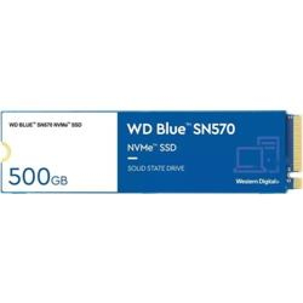 Wd 500Gb Blue SN570 WDS500G3B0C 3500-2300MB-s M.2 2280 NVMe Ssd